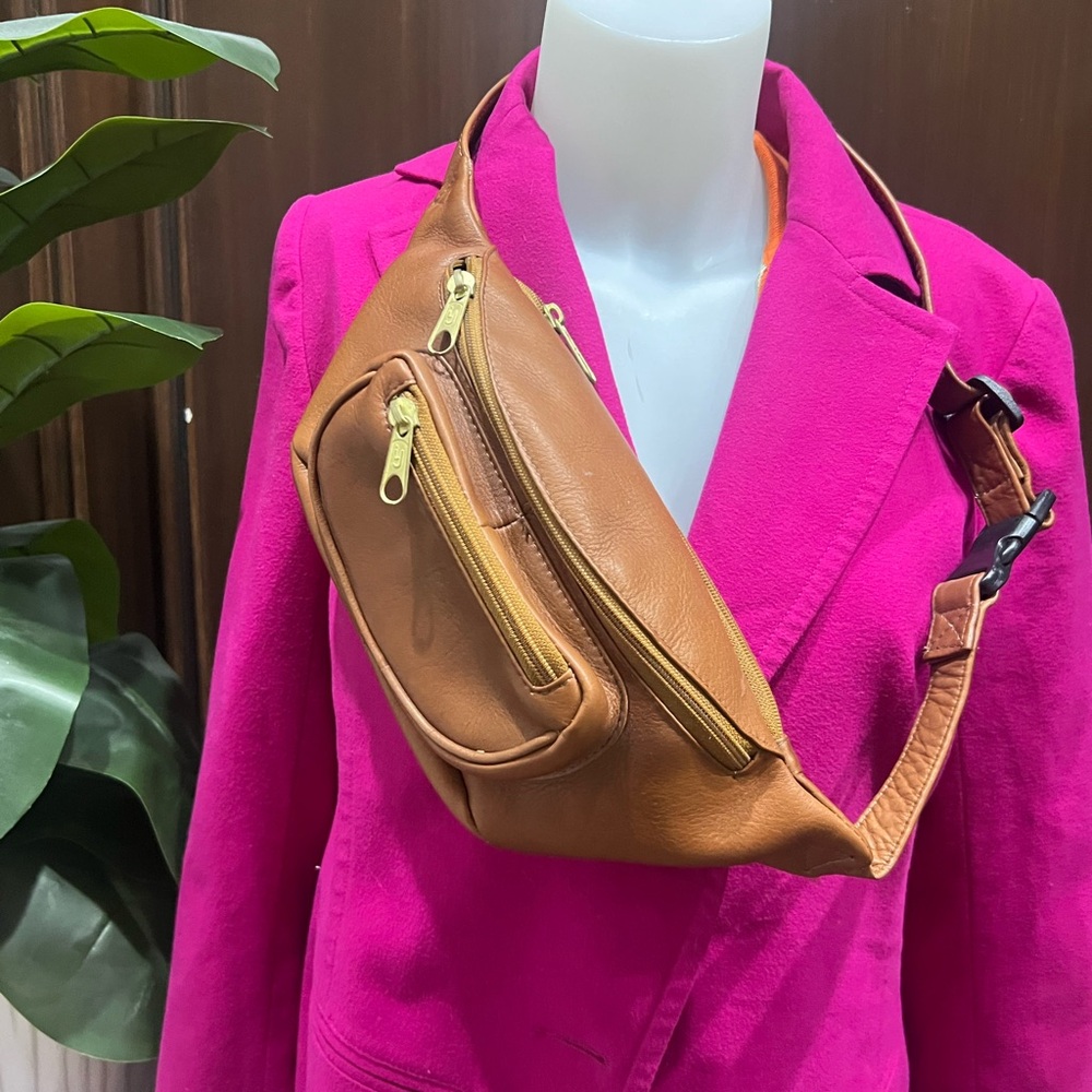 Hobo International Brown Leather Crossbody Bag